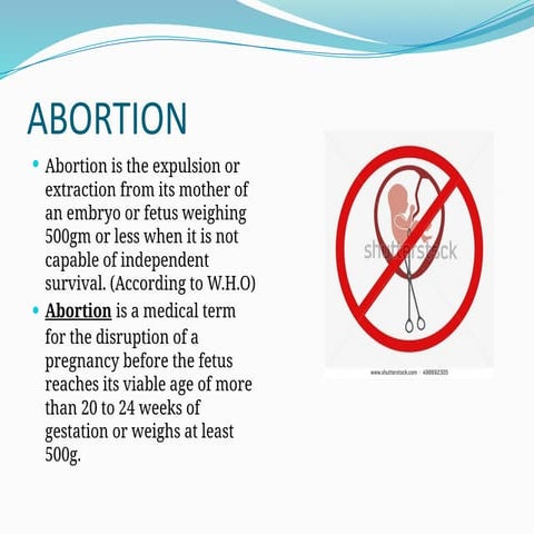 Abortion | PPTX