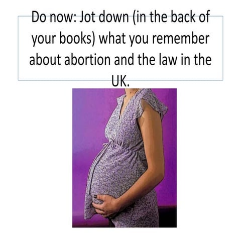 Abortion- religious views