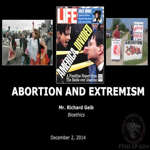 Abortion and Extremism
