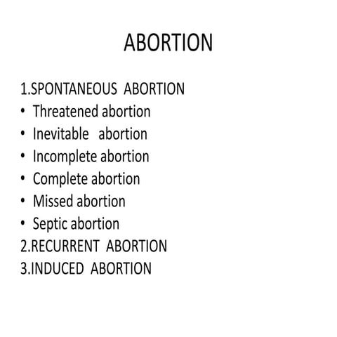 Abortion by Dr rahat