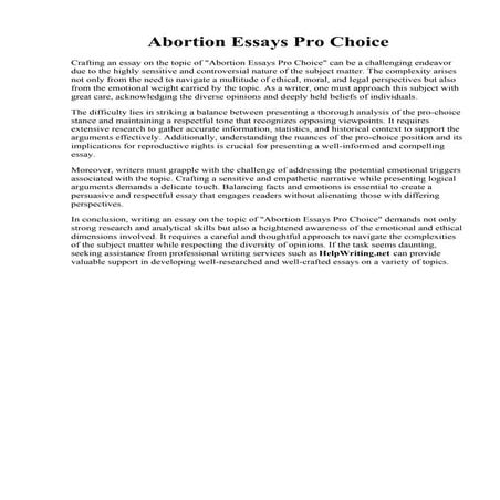 Abortion Essays Pro Choice.pdf