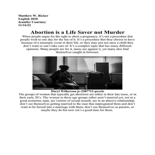 Abortion is a Life Saver not Murder.docx