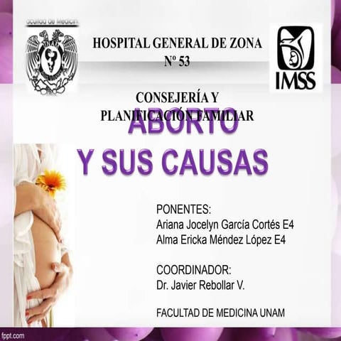 Aborto y sus causas