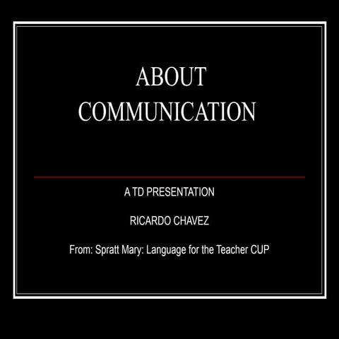 About communication humans and animals and its process