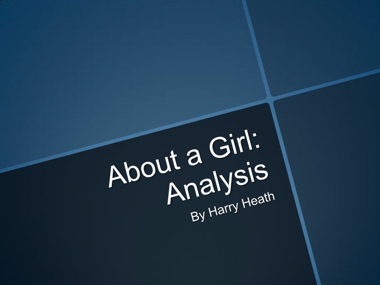 About a Girl Analysis