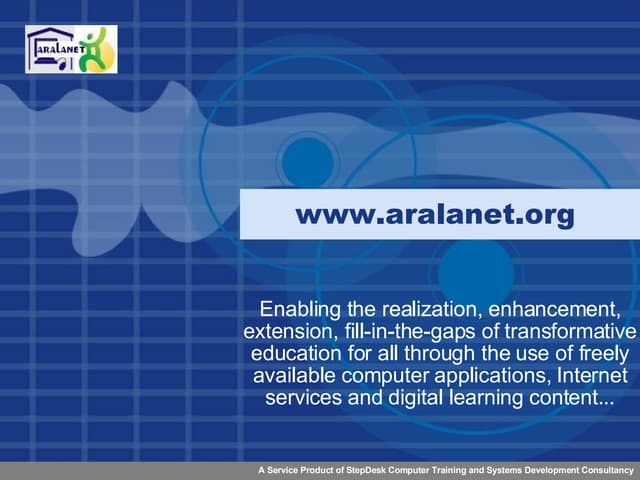 About Aralanet V1