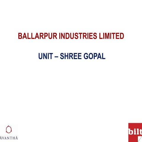 About ballarpur industries limited