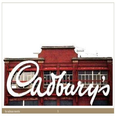 About cadbury (Product line and current market position)