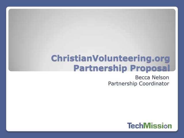 About Christian Volunteering.Org