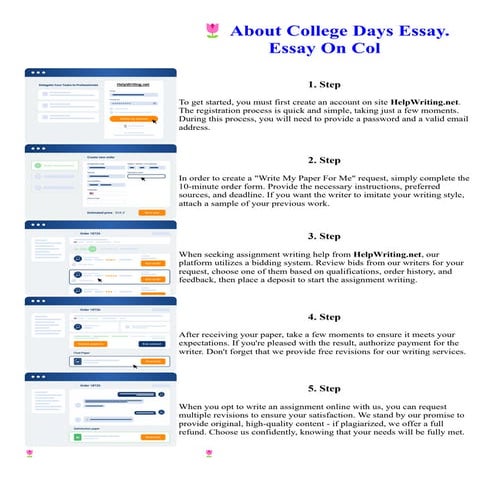 About College Days Essay. Essay On Col