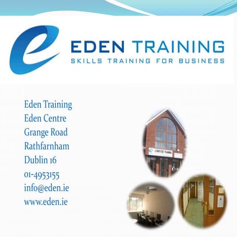 About eden training