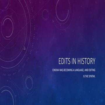 About editing history