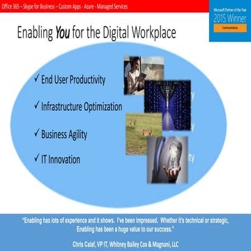 About Enabling Technologies