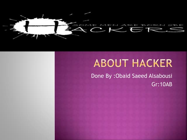 About hacker