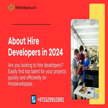 About Hire Software Developer in India 2024