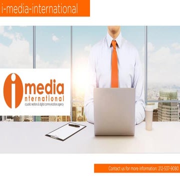 About i media-international - a digital communications agency