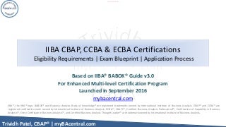 CBAP試験勉強書