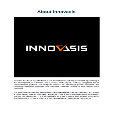 About Innovasis