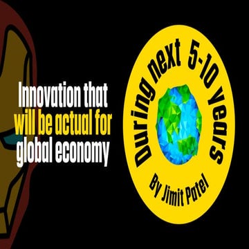 3D printing: About innovation that will be actual for global economy during n...