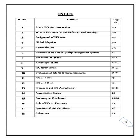 About ISO | DOC