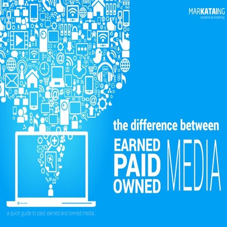 The difference between paid, owned and earned media