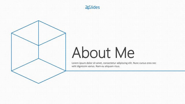 'About Me' Presentation Template | Free Download