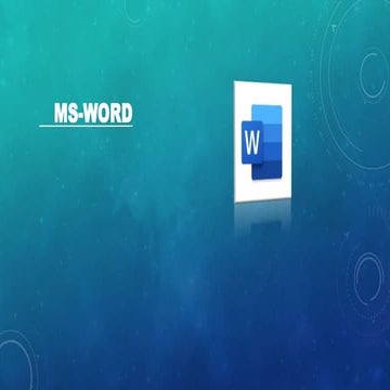 About MS Word.pptx
