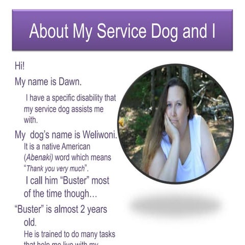 Service Dogs | PPTX