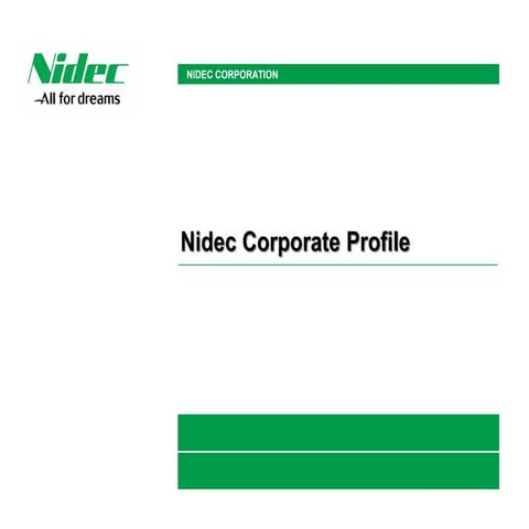 Nidec India Private Limited