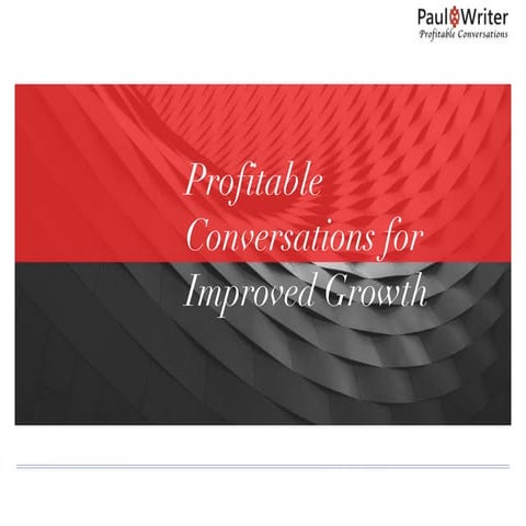 Paul Writer Can Help Fix Your B2B Customer Acquisition 