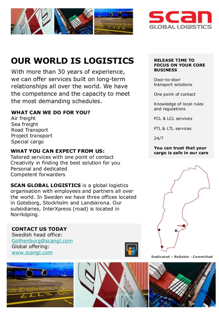About Scan Global Logistics AB