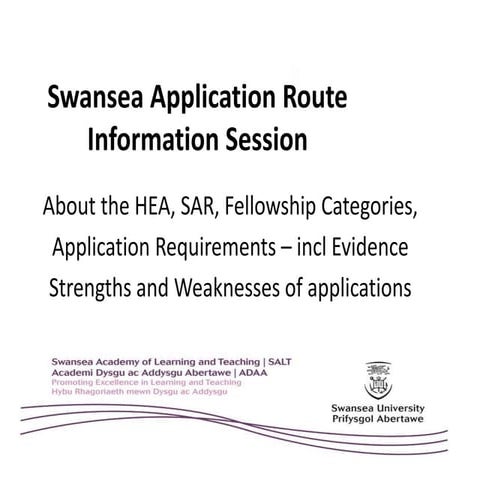 HEA Fellowship Information Session