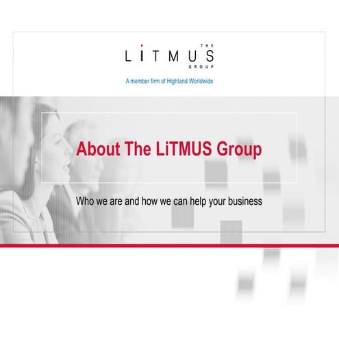 About The LiTmus Group