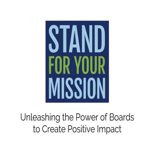 About the Stand for Your Mission Campaign