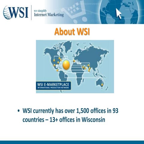 About WSI (We Simplify Internet Marketing)