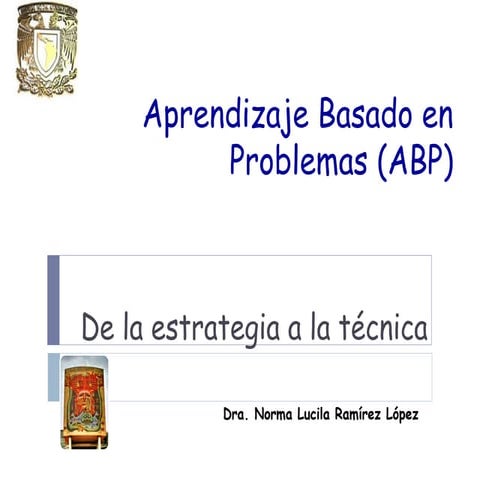 Aprendizaje basado en problemas (ABP)