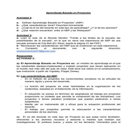 Aprendizaje Basado en Proyectos (Baracco-Oro)