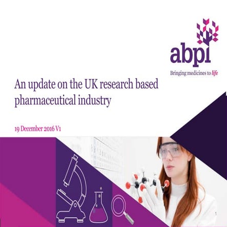 An update on the UK research based pharmaceutical industry