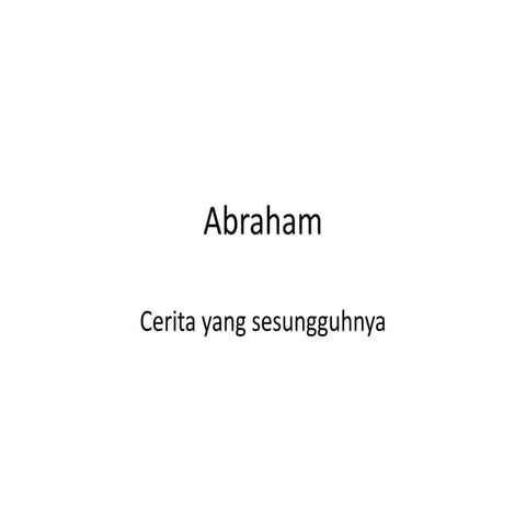 Abraham