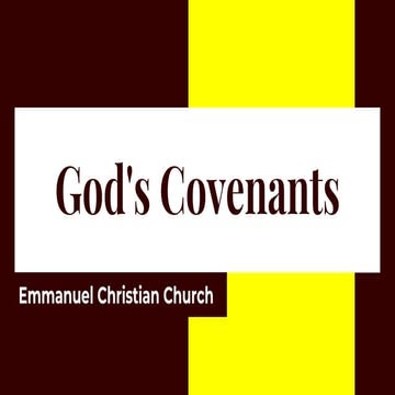 Abrahamic covenant (English - Chinese)