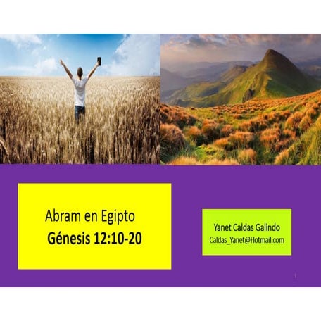 Abram en Egipto