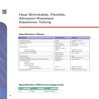 Shrinktek SE Heat Shrink Tubing - A...