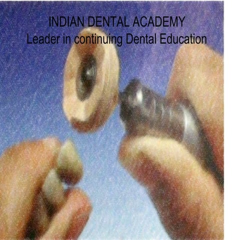 Abrasive and polishing agents in dentistry / dental courses