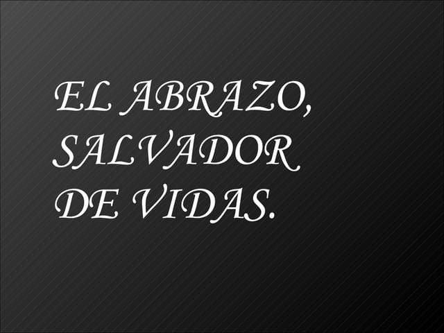 Abrazo Salvador