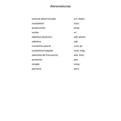 Abreviaturas
