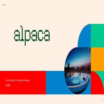 Alpaca VC Field Study: EV & Mobility Tech