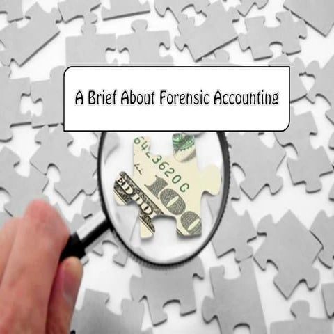 A Brief About Forensic Accounting