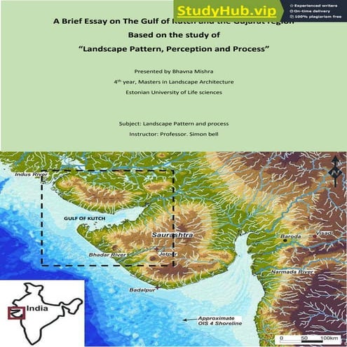 A Brief Essay on The Gulf of Kutch and the Gujarat region Based on the ...