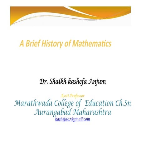 a brief history  and historians of mathematics.pptx
