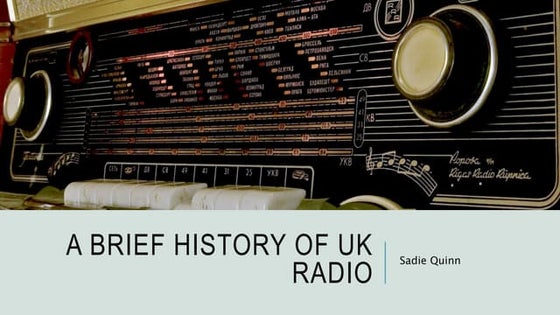 History of radio and its developments | PPT